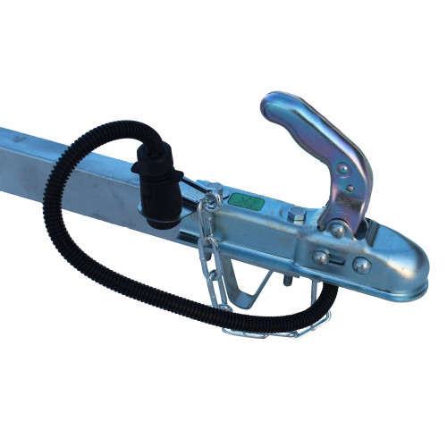 Прицеп самоопрокидывающийся одноосный г/п 0,6 тонн оцинкованный (с ПСМ)